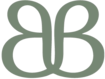 Logo belle moda feminina em verde