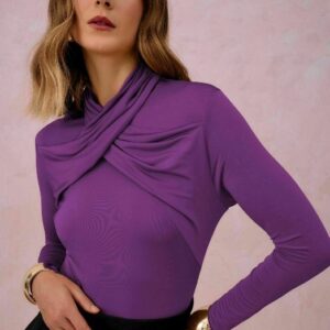 BLUSA TRANÇADA JERSEY