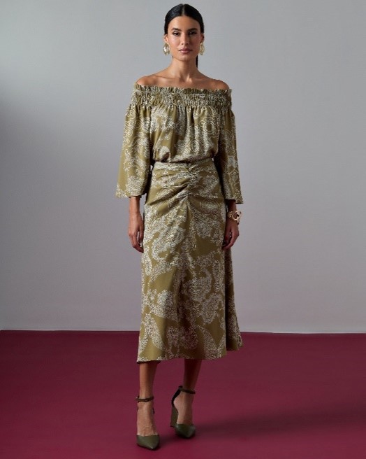SAIA MIDI CASHMERE