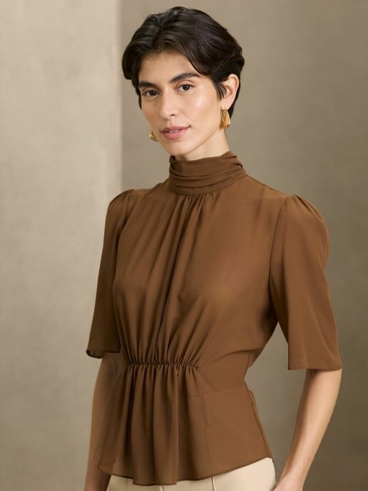 BLUSA GOLA ALTA GODÊ