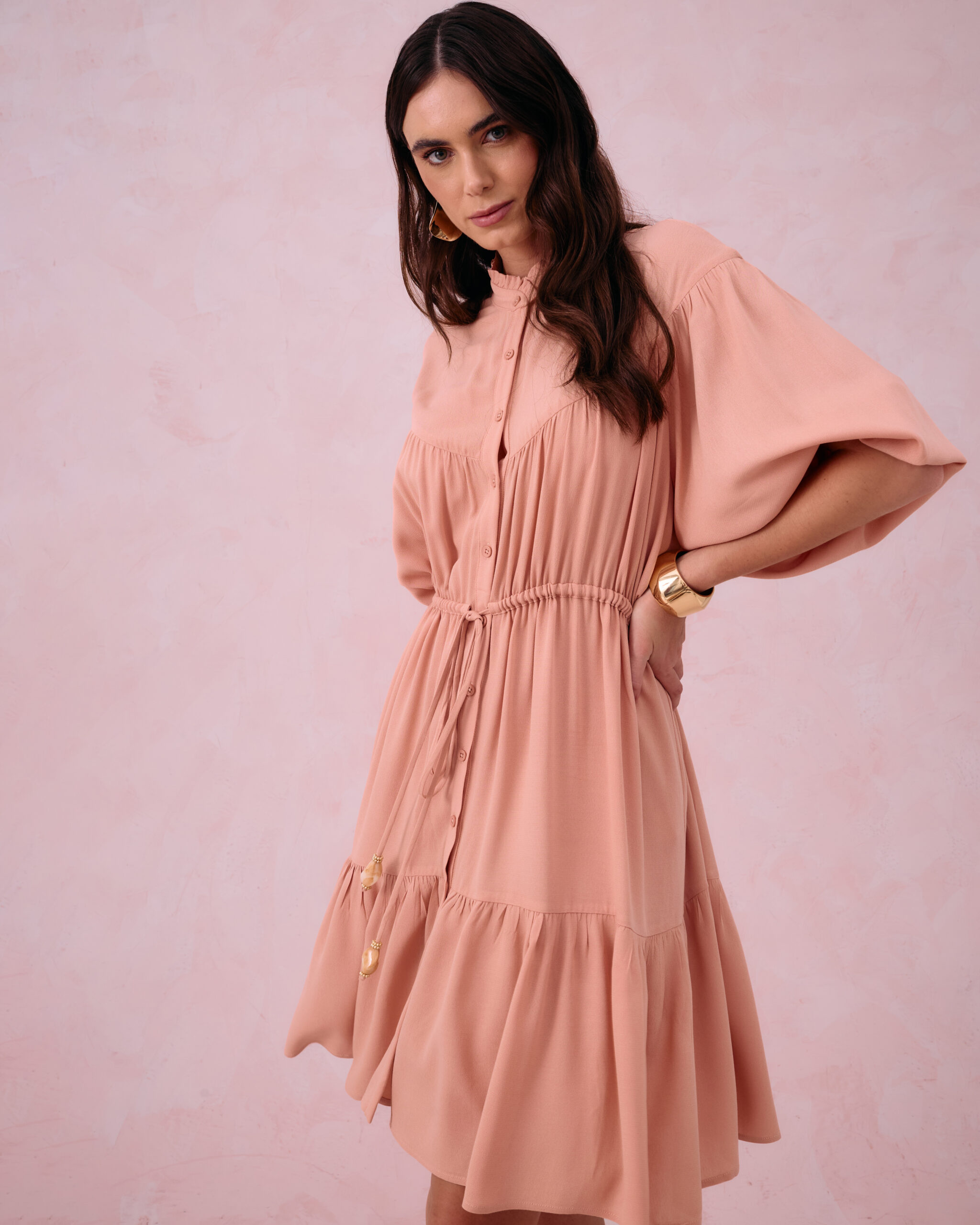 Vestido em Viscose